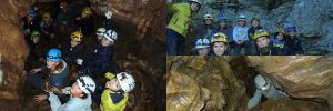 Schüler der Hornbergschule Mutlangen erkunden die „Höhlenwelt der Schwäbischen Alb“